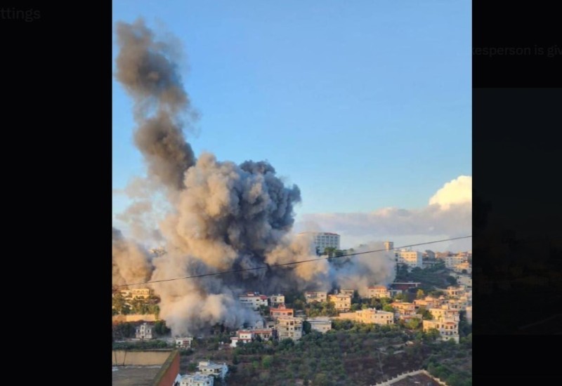 Izraelci objavili tri cilja, žestoki udari Izraela na Hezbolah, stižu snimci