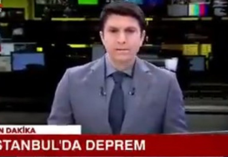 Zemljotres u programu uživo: Pogledajte kako je voditelj reagovao (VIDEO)