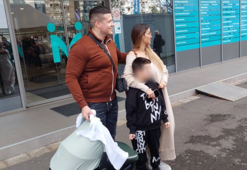 "Opet sin, i to Slobin" Radanovići idu prvo u crkvu, pa kući sa nasljednikom