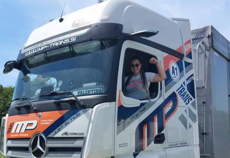 Valentina iz Banjaluke vozi šleper: Žene su odgovornije i pažljivije za volanom