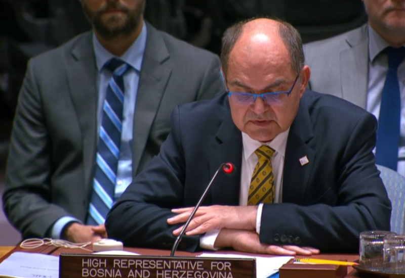 Šmit u Dejtonu: Radiću na tome da budem posljednji visoki predstavnik