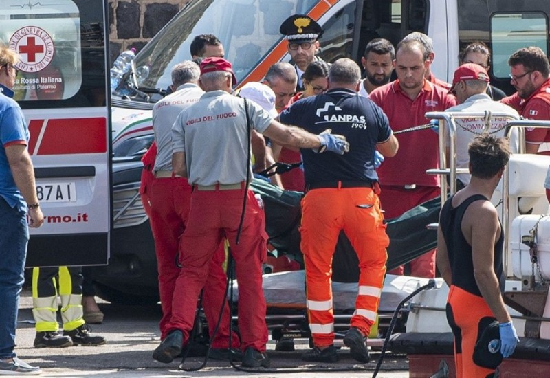 Obrt u istrazi potonuća luksuzne jahte "Bajezijan": Ne isključuje se ubistvo iz nehata