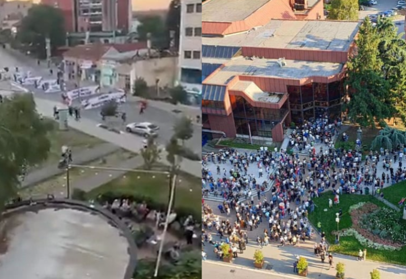 Vlast u Srbiji tvrdi da je na protestima protiv blokada bilo 70.000 ljudi, snimci ih demantuju