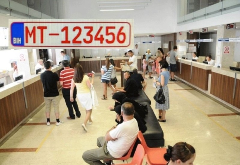 Počelo izdavanje prenosivih registarskih tablica u Srpskoj