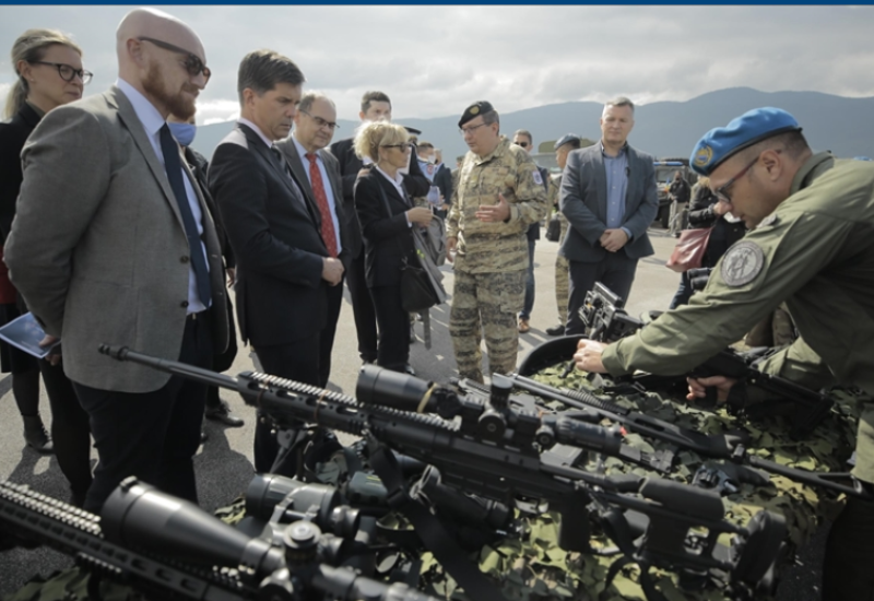 Održan dan visokih zvanica i pokazne vježbe EUFOR-a