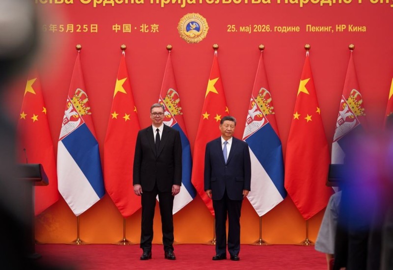 Si Đinping odlikovao Vučića Ordenom prijateljstva