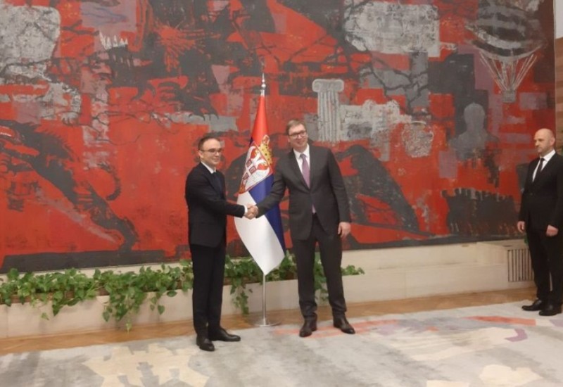 Vranješ predao akreditive Vučiću