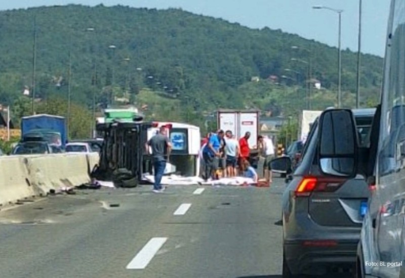 Tragedija na brzoj cesti Banjaluka-Laktaši, poginula jedna osoba
