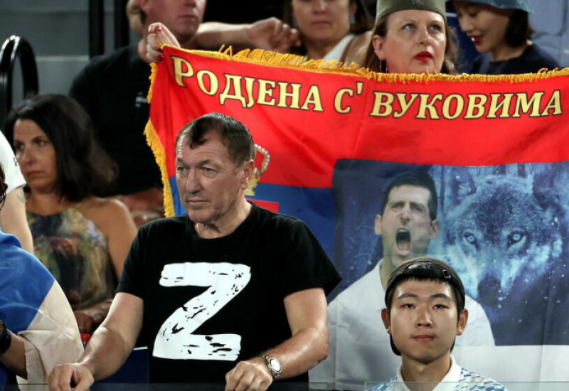 Australijanci upozorili Đokoviće zbog ruskih zastava