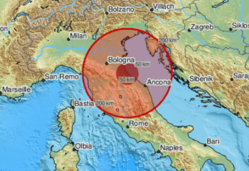 Jak zemljotres pogodio Italiju, građani uznemireni