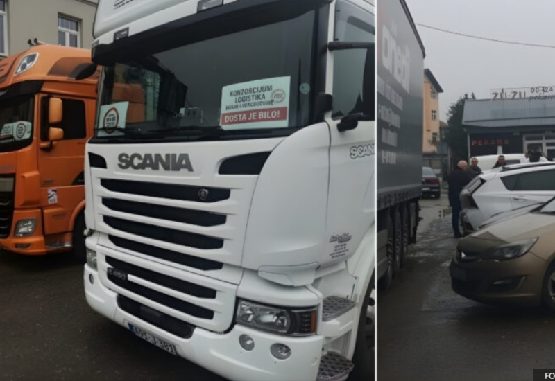 Regionalni protest prevoznika počeo u podne: Blokirani teretni granični prelazi sa EU (VIDEO)