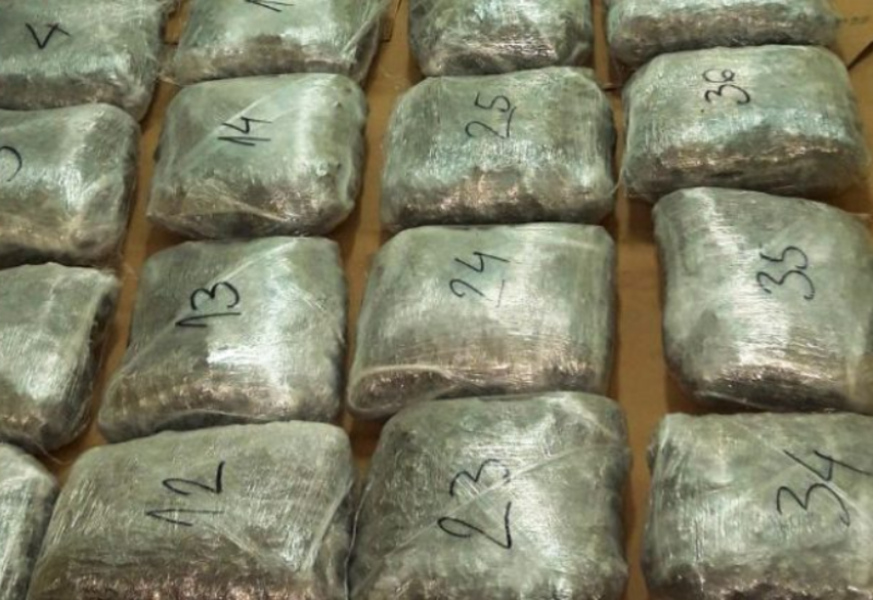 Kapitalni ulov policije: Zaplijenjeno 75 kilograma marihuane