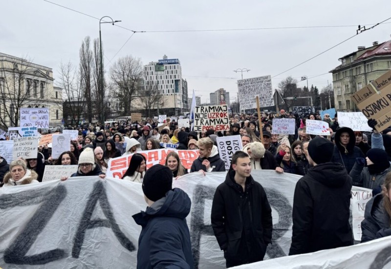 Sutra novi protest zbog tramvajske nesreće u Sarajevu