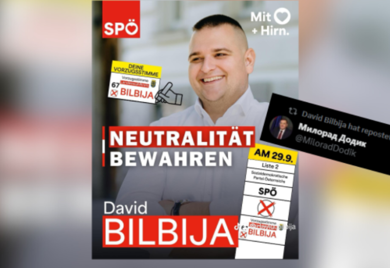 Renomirani austrijski list etiketirao Bilbiju kao Dodikovog nacionalistu