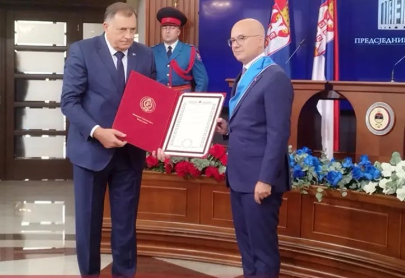 SASTANAK U BANJALUCI Dodik odlikovao Vučevića