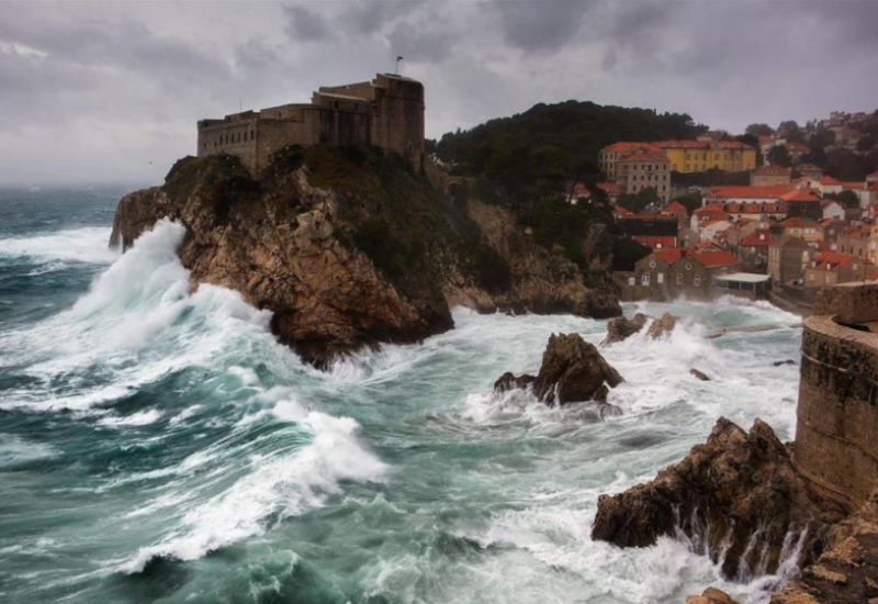 Žuti meteoalarm zbog olujnog vjetra na Jadranu