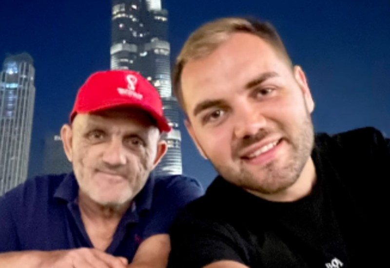 Influenser iz Srbije odveo bolesnog oca na Svjetsko prvenstvo u Katar