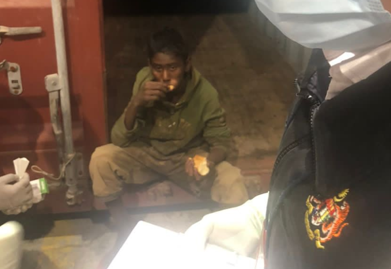 Igrao žmurke sa prijateljima pa zaspao u kontejneru, plovio pet dana