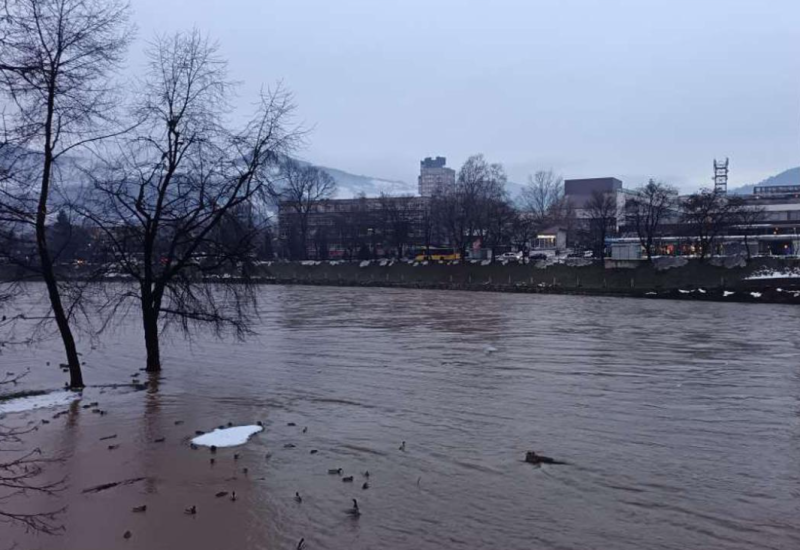 U padu vodostaj Bosne u Doboju