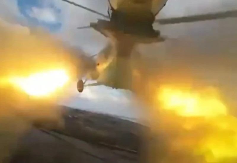 "Pohvalio" se na društvenim mrežama: Ukrajinski general objavio snimak helikoptera u akciji (VIDEO)