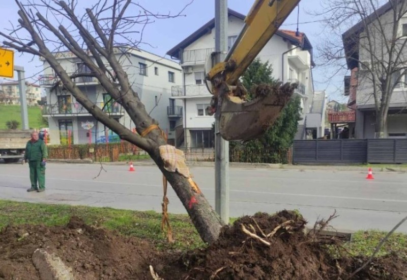 Počeli pripremni radovi za izgradnju novog kružnog toka kod pekare “Bakal”