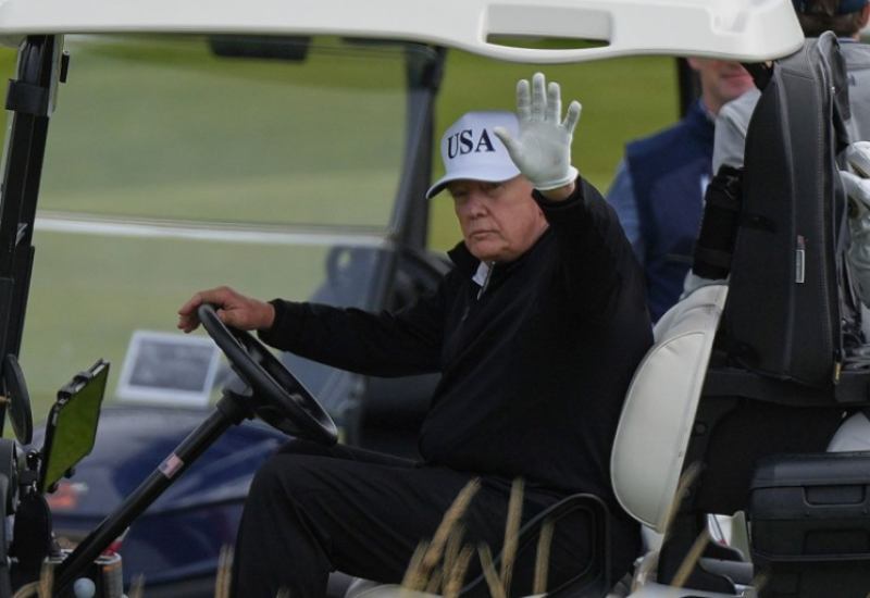 Slike Donalda Trampa bez pudera osvojile internet: "Nije isti čovjek" (FOTO)