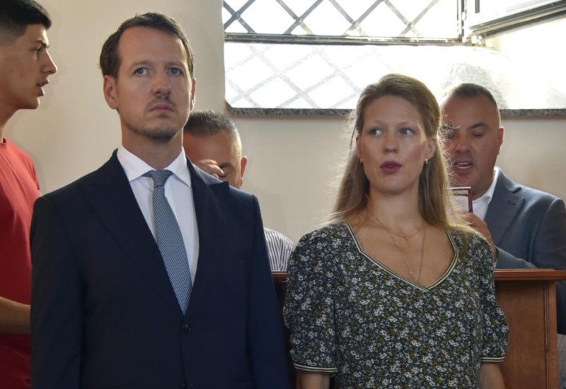 Princ Filip Karađorđević i princeza Danica na "Kočićevom zboru"