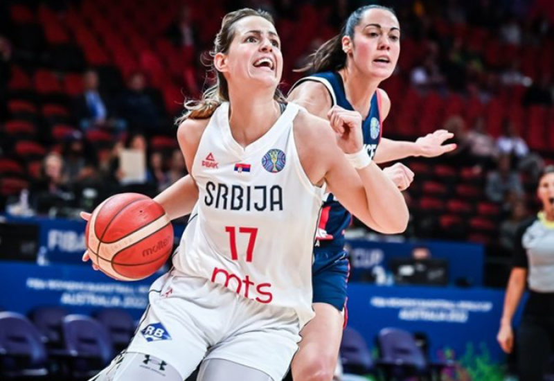 Košarkašice Srbije ostvarile treću pobjedu