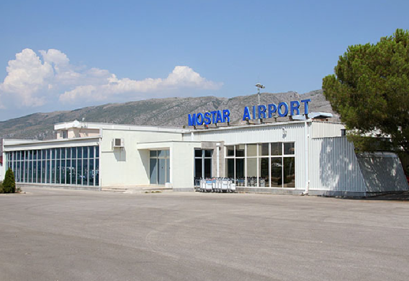 Ogroman pad broja putnika na aerodromu u Mostaru