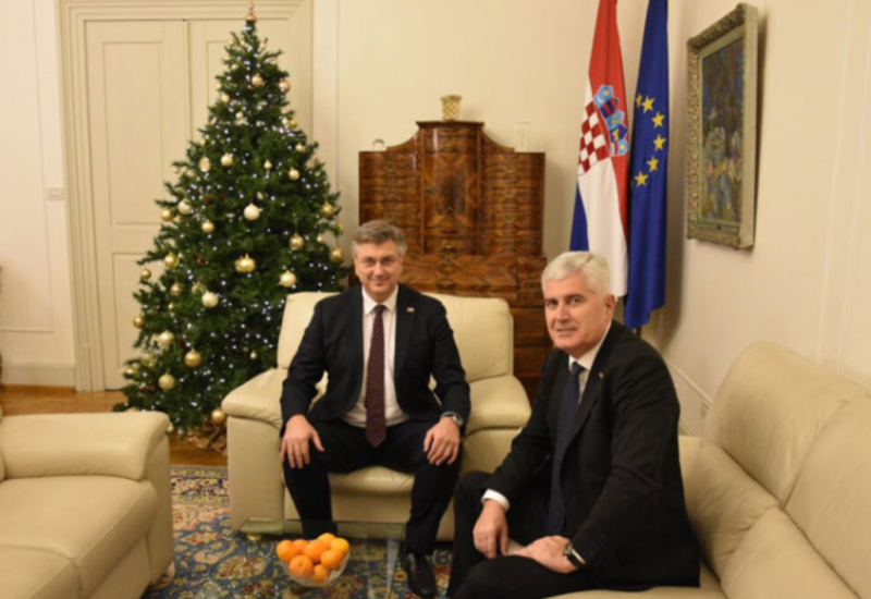 Čović sa Plenkovićem: Stabilnije političke prilike nakon izbora