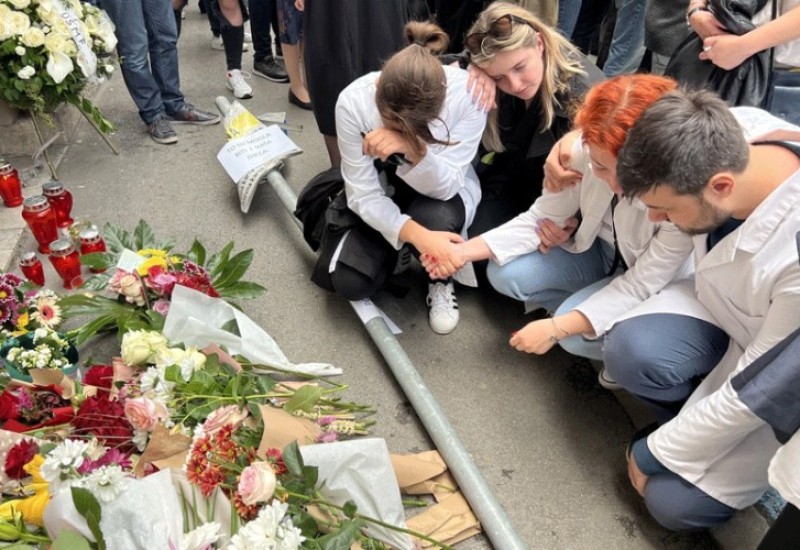 Hiljade ljudi na protestu u Sarajevu povodom pogibije mlade doktorice