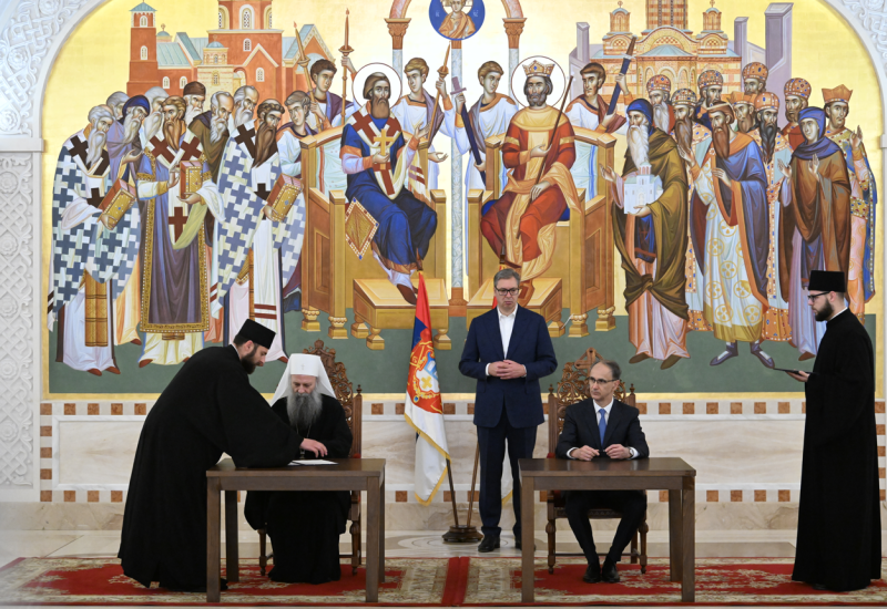 Potpisan ugovor za završne radove na Hramu Svetog Save