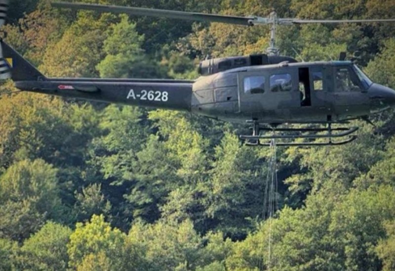 Pao helikopter Oružanih snaga BiH