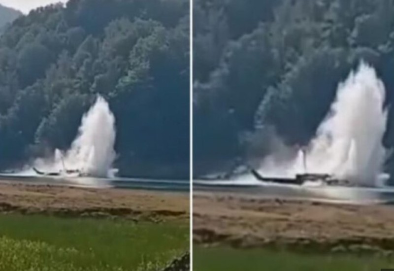 Objavljen video pada helikoptera Oružanih snaga BiH (VIDEO)
