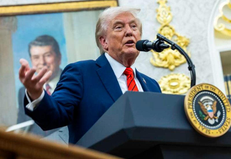 (FOTO) "Radio je kako bi spasao zemlju koja ga ne cijeni" Tramp objavio fotku na kojoj zahvaljuje sebi na svemu što je učinio