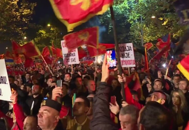 U Podgorici večeras treći protest opozicije