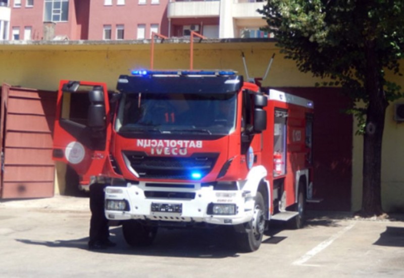 Trebinjski vatrogasci u centru grada od požara spasili stan