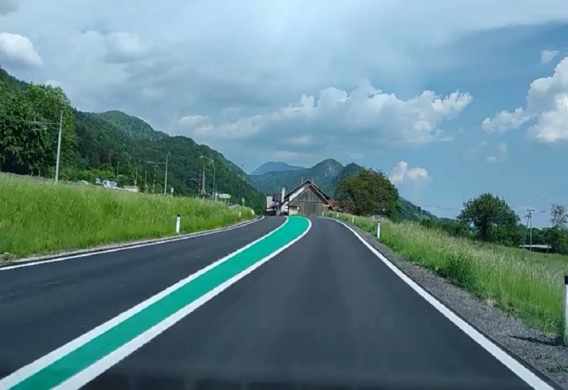 Šta znače zelene trake na putevima u Sloveniji (VIDEO)