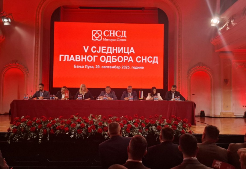 SNSD ide na prijevremene izbore za predsjednika Republike Srpske