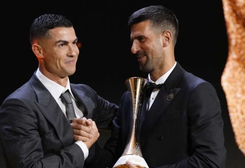 Đoković najbolji sportista godine prema "Gloub soker", Ronaldo uručio nagradu