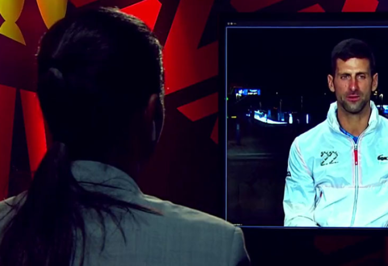 Voditelj oduševio Đokovića: Mi ovdje smatramo da ne dobijaš poštovanje koje zaslužuješ