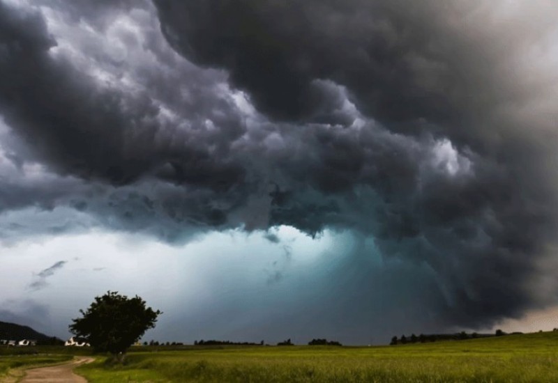 Narandžasto upozorenje na pljuskove i jak vjetar