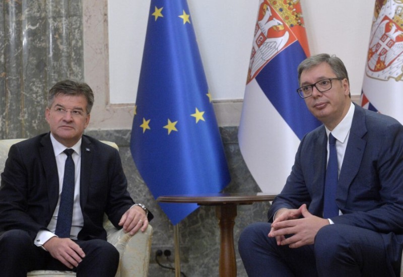 Vučić poslije sastanka sa Lajčakom: Veoma sam zabrinut zbog događaja na Kosovu