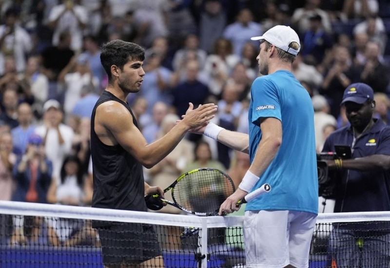 Šok na US Openu: Van de Zandshulp razbio Alkaraza