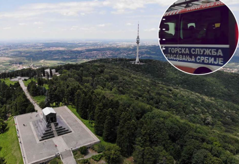 Groska služba spasila ženu koja je pala na Avali