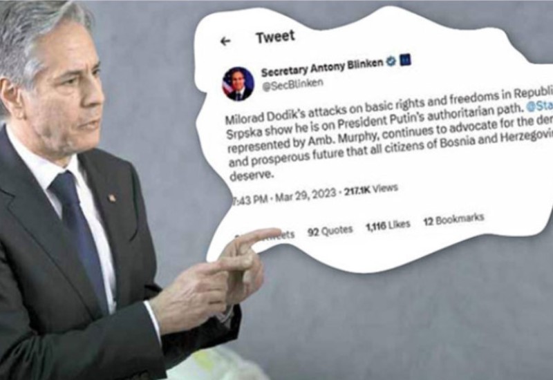 “Tviter” kao sredstvo za pritisak