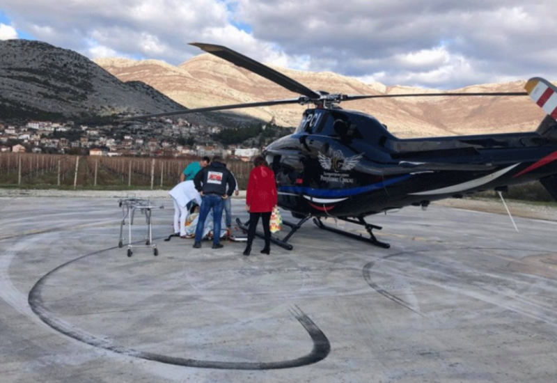 Pacijent iz Trebinja transportovan u Banjaluku, a zatim u Beograd