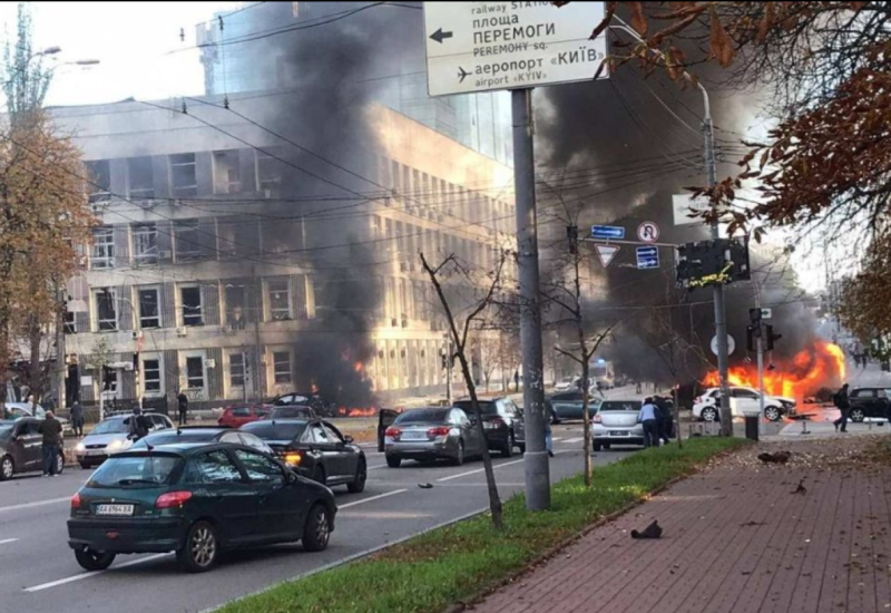 Niz novih eksplozija i raketnih napada u Kijevu