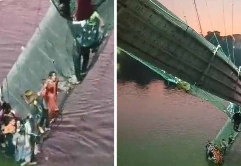 Indijska policija uhapsila devet osoba nakon pada visećeg mosta