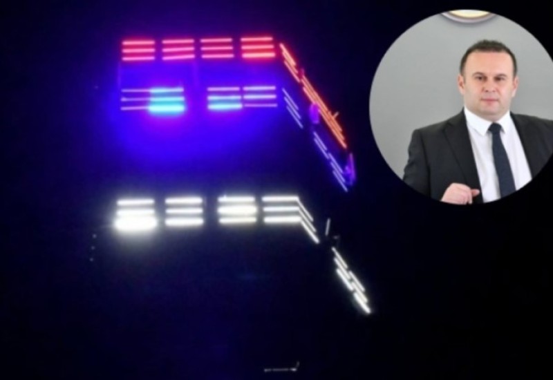 Ćosić poručio: Toranj u bojama zastave Srpske na Trebeviću nije provokacija